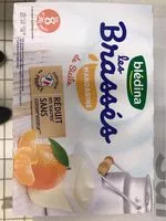 Quantité de sucre dans Blédina Les Brassés Mandarine de Sicile 6x95g Dès 8 mois