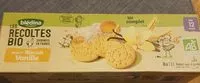 含糖量 BLEDINA Les recoltes Bio Mon 1er Biscuit Vanille 150 g dès 12 mois