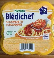 Sucre et nutriments contenus dans Bledichef