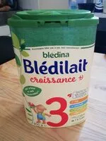 İçindeki şeker miktarı BLEDINA BLEDILAIT Croissance + 900g de 12 Mois à 3 Ans