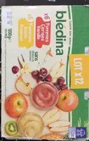 入っている砂糖の量 Lot 6 x Pommes Cerises Vanille 6 x Pommes Kiwis Ananas