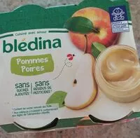 İçindeki şeker miktarı Compote pomme poire