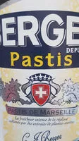 चीनी की मात्रा Pastis