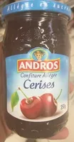 Amount of sugar in Confiture allégée cerises
