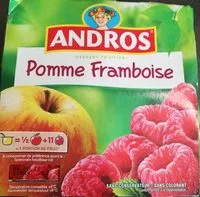 Amount of sugar in Compotes Pommes🍏🍎/framboises
