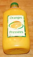 Amount of sugar in Oranges Pressées