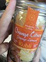 Sucre et nutriments contenus dans Kubli