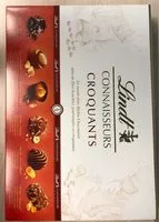 Sucre et nutriments contenus dans Lindt connaisseurs