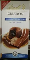 Quantité de sucre dans Creation Moelleux au chocolat au cœur fondant