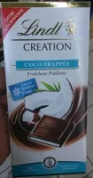 Suhkru kogus sees Création - Coco Frappé, fraîcheur pailletée