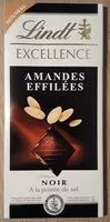 入っている砂糖の量 Excellence - Noir - Amandes Effilees