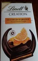 Sucre et nutriments contenus dans Lindt creation