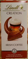 Quantité de sucre dans Lindt Creation Irish Coffee