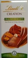 含糖量 Création - Praliné Feuilleté aux éclats de crêpe dentelle