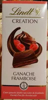 Cantidad de azúcar en Création ganache framboise