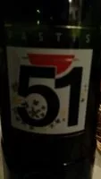 Количество сахара в Pastis 51