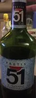 चीनी की मात्रा Pastis 51
