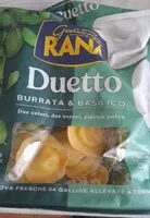入っている砂糖の量 Duetto burrata e basilico