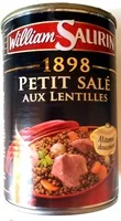 Suhkru kogus sees 1898 Petit Salé aux Lentilles