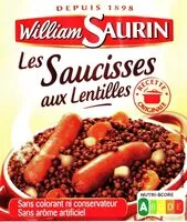 Sausages with lentils