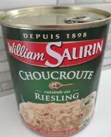 含糖量 Choucroute william saurin