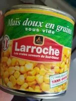 Sucre et nutriments contenus dans Laroche