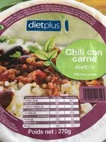 Sokerin määrä sisällä Chili Con Carne