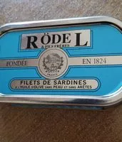Zuckermenge drin Filets de Sardines à l'huile d'olive