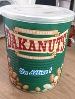 Sucre et nutriments contenus dans Dakanuts