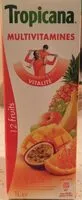 Jumlah gula yang masuk Tropicana Pure premium multivitamines 1 L