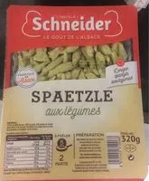含糖量 Spaetzle aux légumes