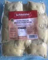Jumlah gula yang masuk Ravioles à la viande