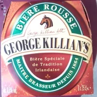 Sucre et nutriments contenus dans George killian s