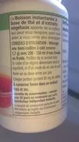 Sokerin määrä sisällä boisson instantanée tea