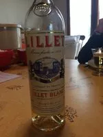 Sucre et nutriments contenus dans Lillet