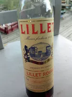Quantité de sucre dans Lillet Rouge