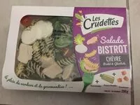 Sucre et nutriments contenus dans Crudettes