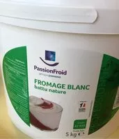 Jumlah gula yang masuk Fromage blanc battu nature