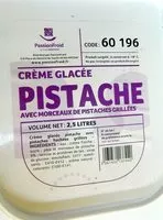 Jumlah gula yang masuk Crème Glacée Pistache avec Morceaux de Pistaches Grillées