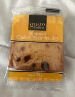 Jumlah gula yang masuk Cake aux fruits