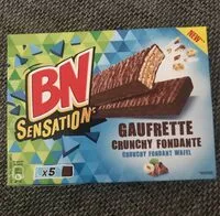 Cantidad de azúcar en Gaufrette crunchy fondante