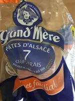 Suhkru kogus sees Pâtes d'alsace Torsades