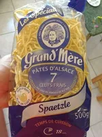 Suhkru kogus sees Spaetzele Grand Mère