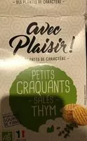 Quantité de sucre dans Petits craquants salés