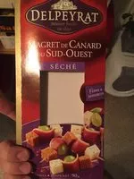 Quantité de sucre dans Magret De Canard du Sud-Ouest Séché