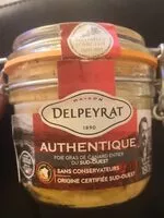 Cantidad de azúcar en Foie Gras de canard entier du Sud-Ouest