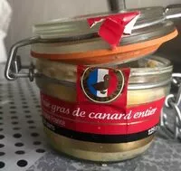Cantidad de azúcar en Foie gras de canard entier