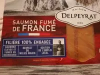 Quantité de sucre dans Saumon fumé de France