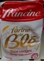 含糖量 Farine de Blé Tous usages T45