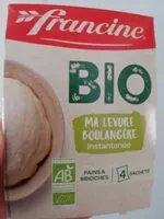 含糖量 Ma levure boulangère instantanée
